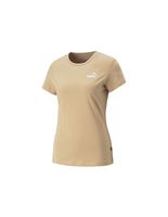 camiseta puma essentials embroidery mujer dusty tan