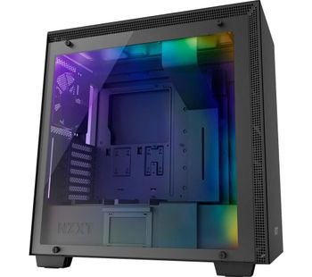 H700i CA-H700W-WB E-ATX Mid-Tower PC Case - Black, Black