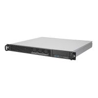 servidor silverstone sst-rm100 chasis rack 1u atx negro 2x usb 30