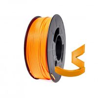 winkle bobina filamento pla hd 1kg 175mm naranja fluorescente