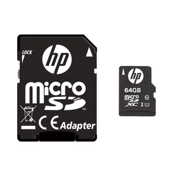 HP Micro SDXC 64GB UHS-I Clase 10 + Adaptador SD