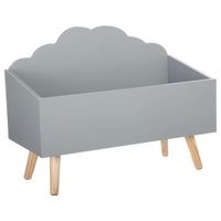 cofre infantil pongotodo color gris 58x28x455cm - 5five