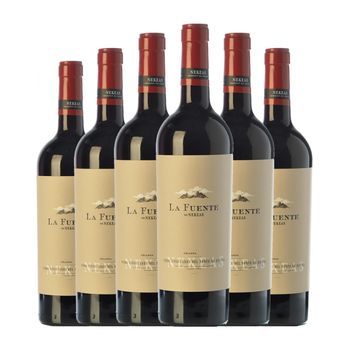 Nekeas Vino Tinto La Fuente Navarra Crianza 75 Cl 13.5% Vol. (pack De 6 Unidades)