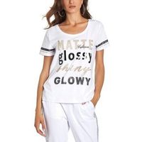 cafe noir camiseta jt917 para mujer