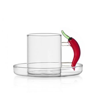 Taza de café pimiento
