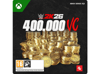 Xbox Series X S Pack de 400.000 Monedas Virtuales WWE 2K26 (Código descarga) (*Juego base se vende por separado)