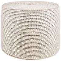 cuerda de yute 8 mm blanco 100 yute tossa vidaxl