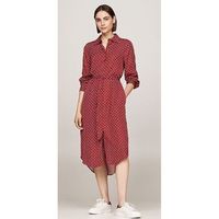 tommy hilfiger falda vestido diamond monotype mujer para mujer