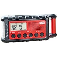 Midland ER300 Portátil Analógica Negro, Rojo