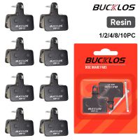 pastillas de freno de resina bucklos 1246810 piezas pastillas de disco hidraulico de bicicleta para shimano mt200 b01s pastilla de freno de bicicleta duradera resistente al desgaste