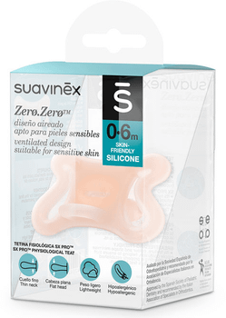 Suavinex Zero Zero Chupete Tetina Silicona Fisiológica SX Pro Fair 0-6m