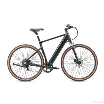 Bicicleta Eléctrica Yangor H700 700c Con Sensor De Par, 36 V, 10,4 Ah, 7 Velocidades, Gris
