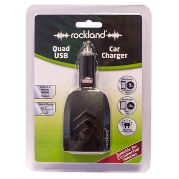 Quad USB Car Charger