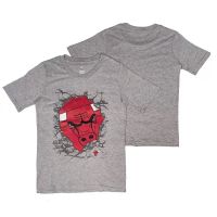 camiseta chicago bulls break - junior outerstuff