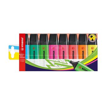Stabilo BOSS subrayadores surtidos (8 colores)