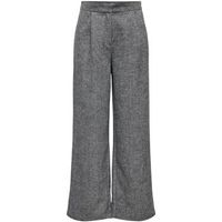 only pantalon fluido onlbekka life hw wide wool look pant tlr 15360269 para mujer