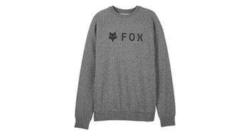 Sudadera fox absolute fleece crew gris