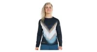 camiseta de manga larga dharco gravity golden streak para mujer