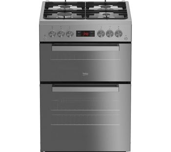 XDVG675SM 60 cm Gas Cooker - Silver, Silver