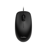 raton coolbox u01 1600dpi usb negro