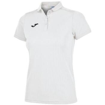 Joma Polo Polo Hobby blanc manches courtes para mujer