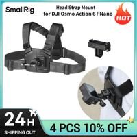 soporte de pecho smallrig nano para dji osmo action 6  soporte de liberacion rapida de un solo paso con bloqueo de seguridad ajustable y estable 6305