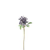 rama de bayas artificiales azules h40