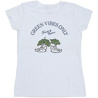 disney camiseta chip n dale green vibes only para mujer