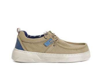 zapatos con cordones de tela sand 40
