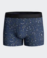 boxer de punto de hombre estampado en algodon