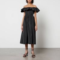 sea new york diana taffeta midi dress - us 6uk 10
