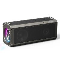 altavoz portatil blitzwolf bw-wa3 pro 120w con bluetooth speaker quad drivers deep bass diaphragm eq estereo rgb light