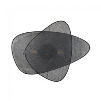 aplique de pared screen cannage noir 2 luces