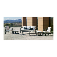 conjunto terraza jardin aluminio acapulco-8 comodo y resistente