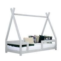 cama cabana infantil nakana 120 x 180 gris claro