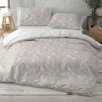 funda nordica 100 algodon extrasuave diseno toile de jouy beige 135 x 190200 cm - beige - burrito blanco