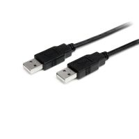 cable usb 20 macho a macho 2 metros startechcom negro