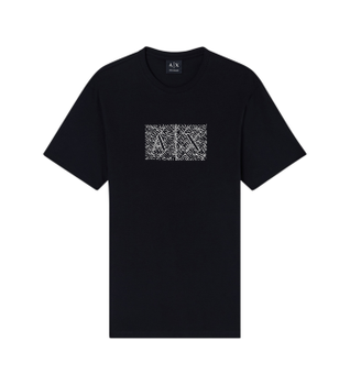 A|X Armani Exchange para hombre. XM002784AF10356UC001 Camiseta logo negro (XL), Casual, Algodón, Manga corta