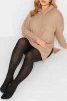 panties negros 50 dens tacto melocoton