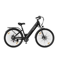 bicicleta electrica urbana velopro c1 bateria samsung y shimano de 7 velocidades negra