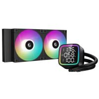 deepcool ld240 argb kit de refrigeracion liquida 240mm negro