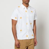 ps paul smith sunshine printed cotton shirt - m