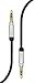 RIDEM Cable de audio de 1,5 m con conectores de 3,5 mm M/M ST