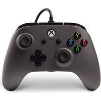powera xbox one enhanced wired controller - brushed gunmetal