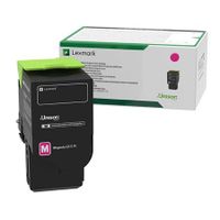 lexmark 78c20m0 magenta original high capacity return program toner cartridge