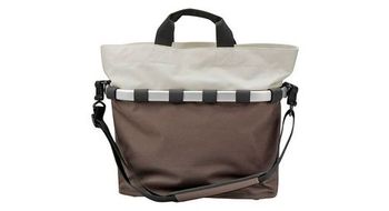 Klickfix side bag bikebasket oval m mocca