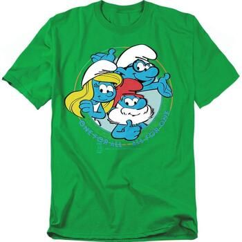 The Smurfs Camiseta All For One para mujer