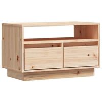 mueble tv  mueble de salon  armario tv de madera maciza de pino 60x35x37 cm