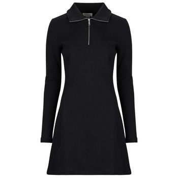 Calvin Klein Jeans Vestido A- SCUBA FIT FLARE HALF ZIP DR para mujer