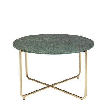 Mesa de centro de mármol verde